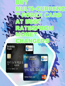 Multi currency forex card
